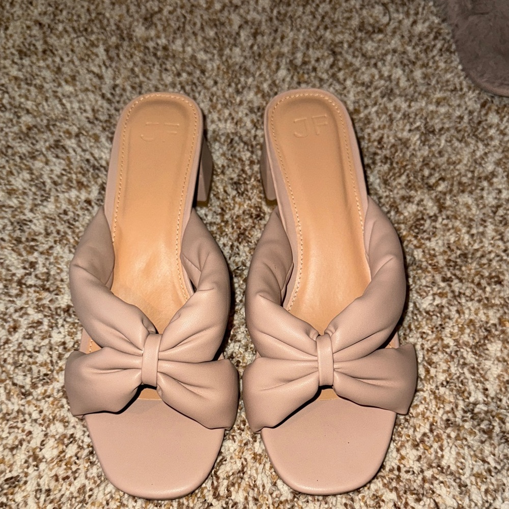 Elegant Bow Women's Mules